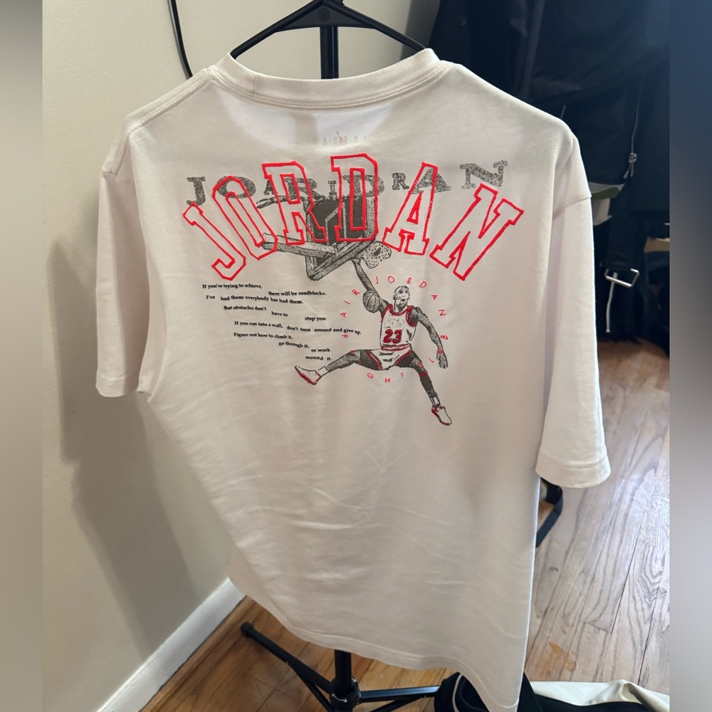 Jordan White Graphic T-Shirt